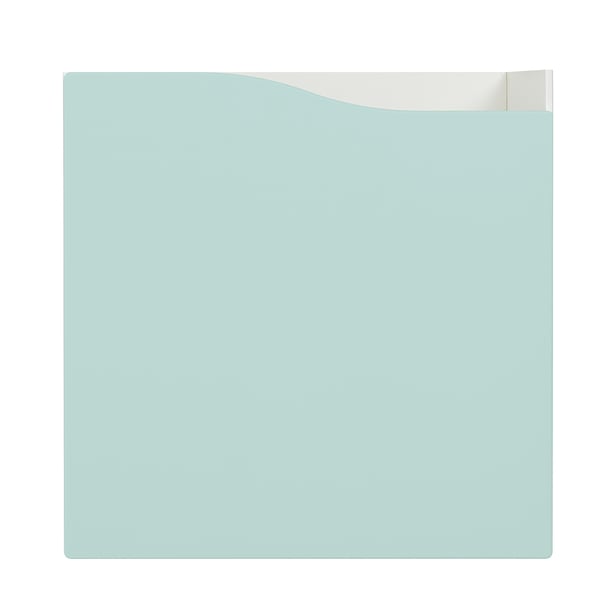 KALLAX Internal structure with anta - pale turquoise 33x33 cm