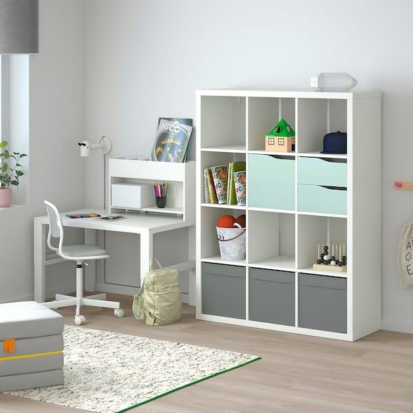 Ikea KALLAX Internal structure with anta - pale turquoise 33x33 cm