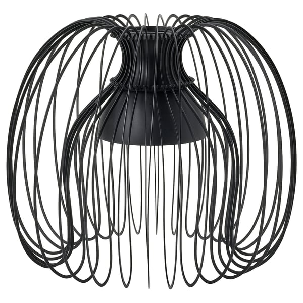 KALLFRONT pendant lamp shade, black, 32 cm