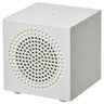 KALLSUP portable Bluetooth speaker, white, 7x7.4x7 cm