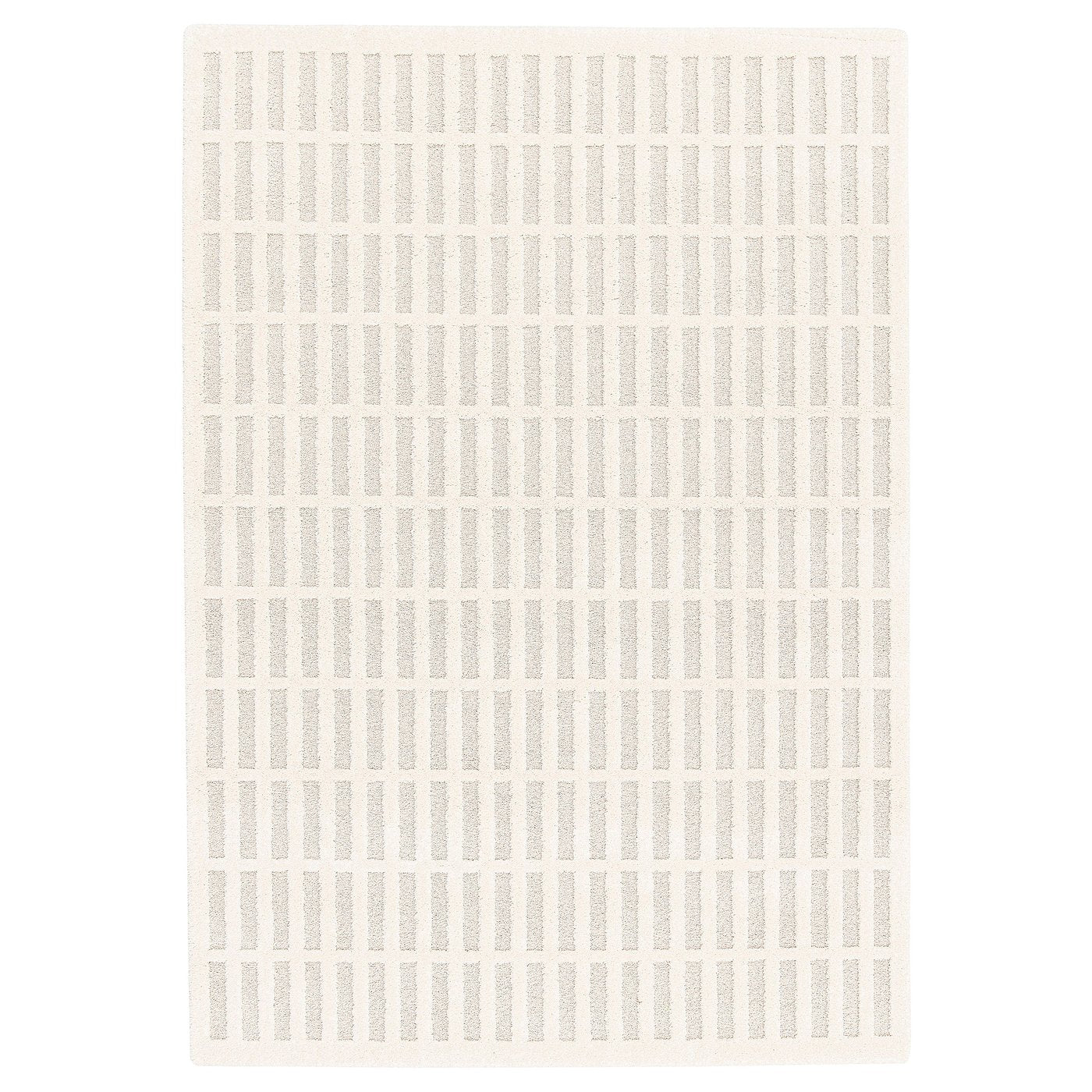 KANARIEPALM rug, low pile, off-white, 160x230 cm
