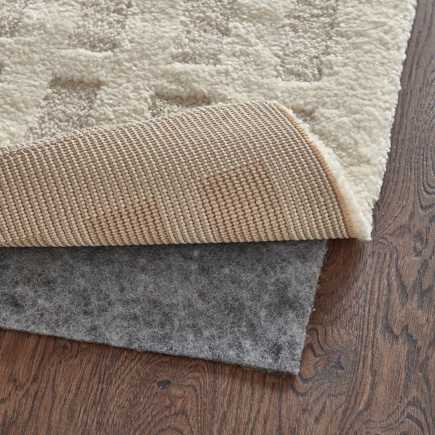 KANARIEPALM rug, low pile, off-white, 160x230 cm