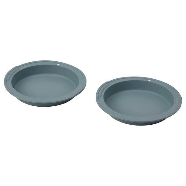 KANTNÅL - KANTNÅL Baking mould, grey-turquoise, 18 cm