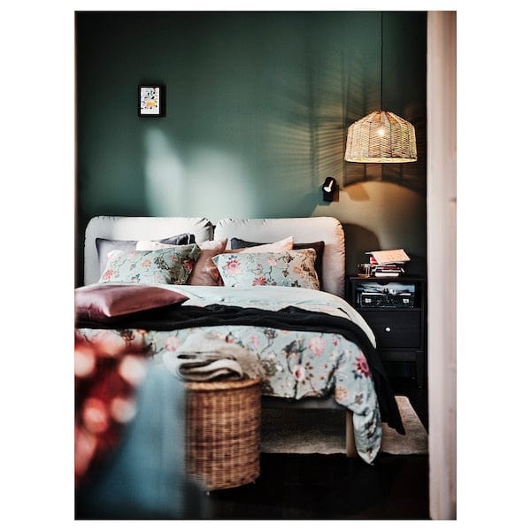 Ikea KAPPELAND - Pendant lamp shade, rattan, 45 cm