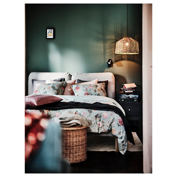 KAPPELAND pendant lamp shade, rattan, 45 cm