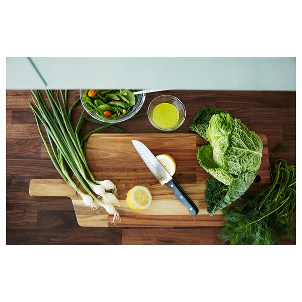 KARLBY worktop, walnut/veneer, 186x3.8 cm