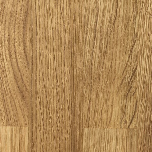 KARLBY worktop, oak/veneer, 246x3.8 cm