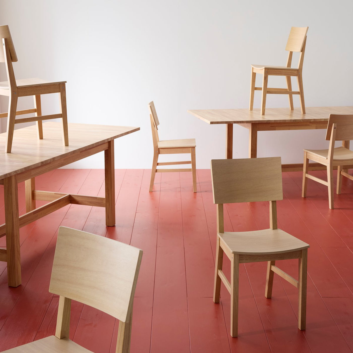 KARSKÄR chair, rubberwood, 43x85x49 cm