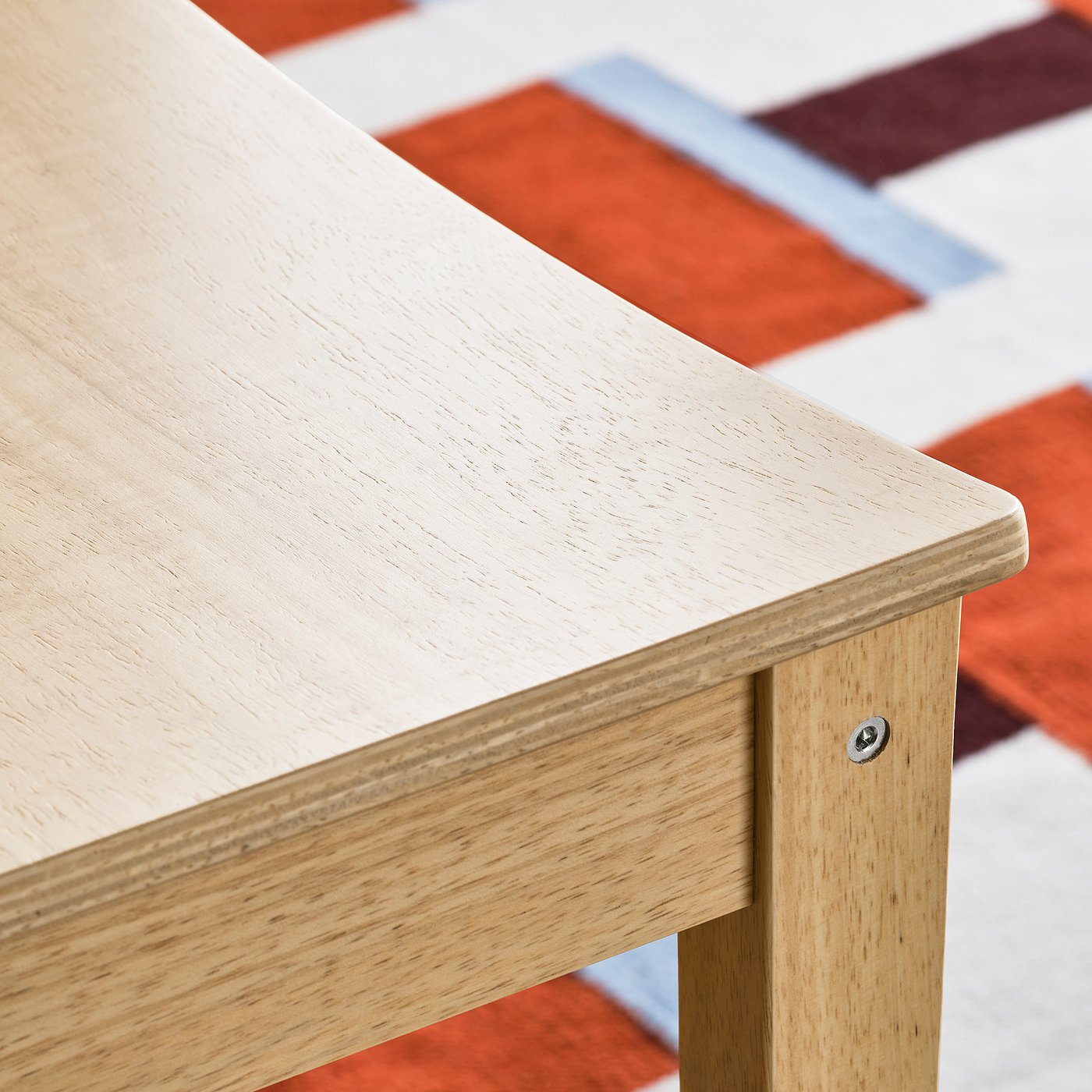 KARSKÄR chair, rubberwood, 43x85x49 cm