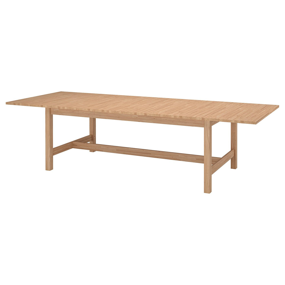 KARSKÄR extendable table, rubberwood, 240/300x100 cm