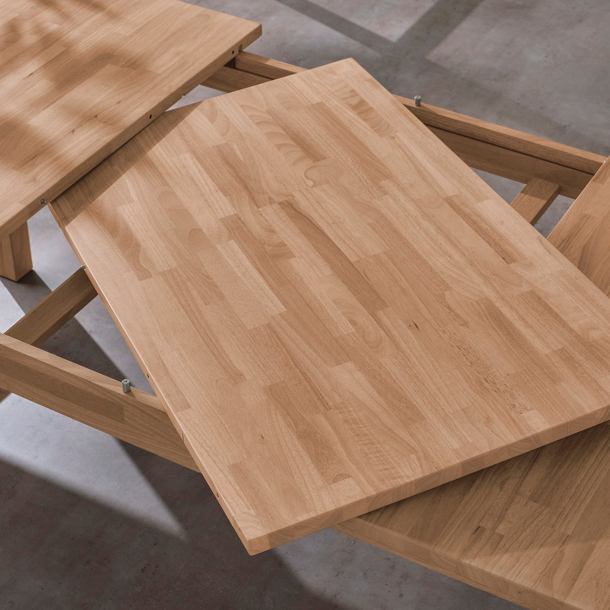 KARSKÄR extendable table, rubberwood, 240/300x100 cm