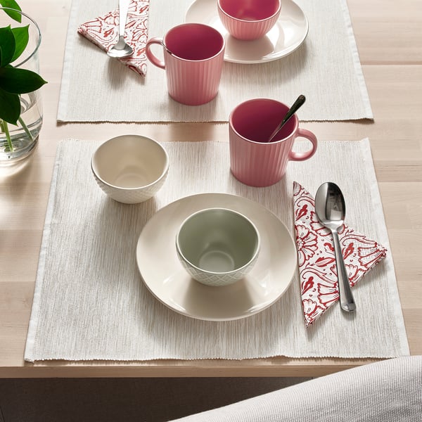 KEJSERLIG bowl, mixed colours, 10 cm, 3 pack