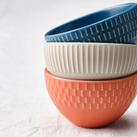 KEJSERLIG bowl, mixed colours, 10 cm, 3 pack