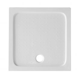 ACRYLIC SHOWER TRAY H6 80X80 WHITE