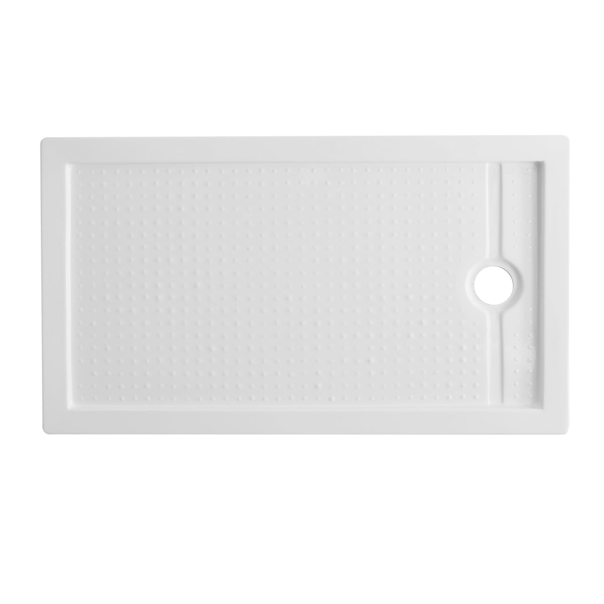 ACRYLIC SHOWER TRAY H6 80X100 WHITE