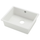 KILSVIKEN inset sink, 1 bowl, white/quartz composite, 56x46 cm