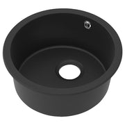 Ikea KILSVIKEN - Built-in sink, 1 bowl, black quartz composite material, 47 cm