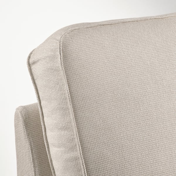 KIVIK chaise longue, Tresund light beige, 90x83x163 cm