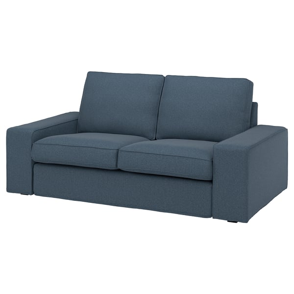 KIVIK 2-seat sofa, Gunnared blue, 190x83x95 cm