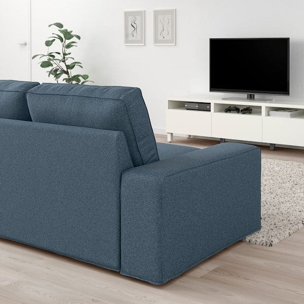 Ikea KIVIK - 2-seater sofa, Gunnared blue ,