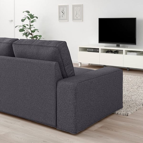 KIVIK 2-seat sofa, Gunnared medium grey –