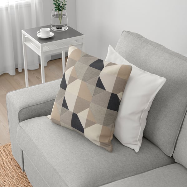 KIVIK - 2-seater sofa, Tallmyra white/black ,
