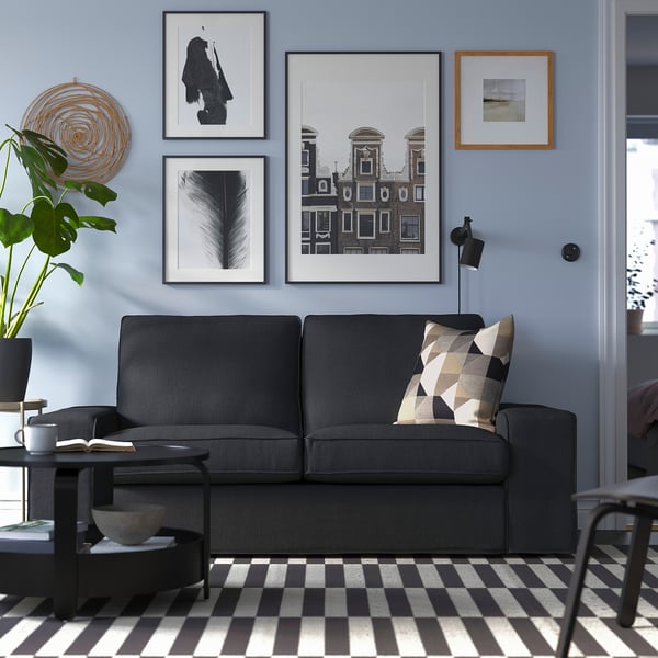KIVIK 2-seat sofa, Tresund anthracite, 190x83x95 cm