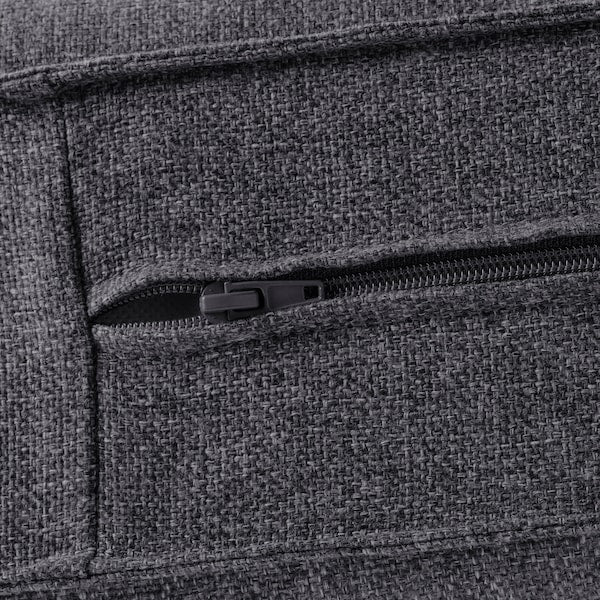 KIVIK 3-seat sofa, Gunnared medium grey, 228x83x95 cm