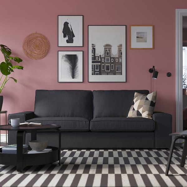 Ikea KIVIK - 3-seater sofa, Tresund anthracite ,