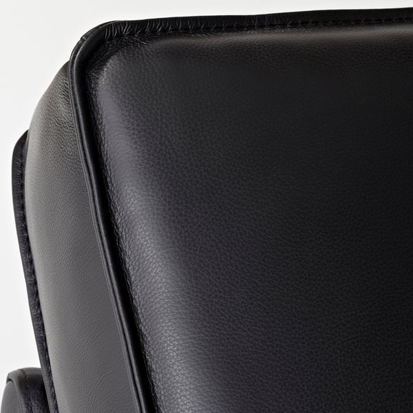 KIVIK 4-seat sofa, with chaise longue/Grann/Bomstad black, 318x83x163 cm