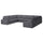 KIVIK - 7-seater U-shaped sofa, Gunnared smoky gray