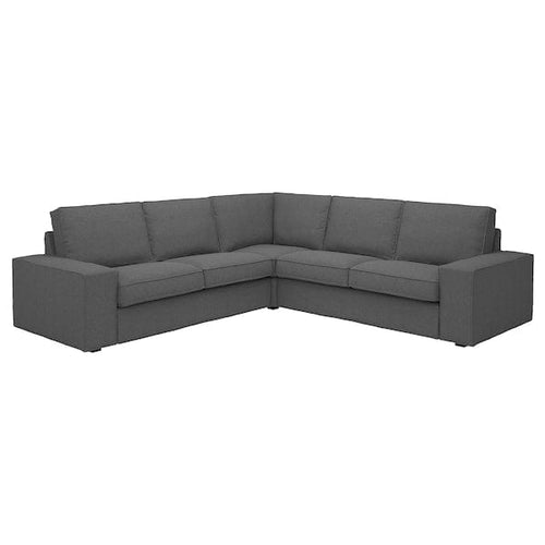 KIVIK - 4-seater corner sofa, Tallmyra smoke gray