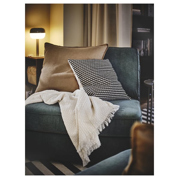 KIVIK 1-seat sofa-bed, Kelinge grey-turquoise, 90x86x97 cm