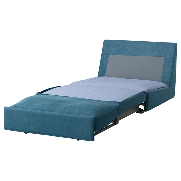 KIVIK 1-seat sofa-bed, Tallmyra blue, 90x86x97 cm