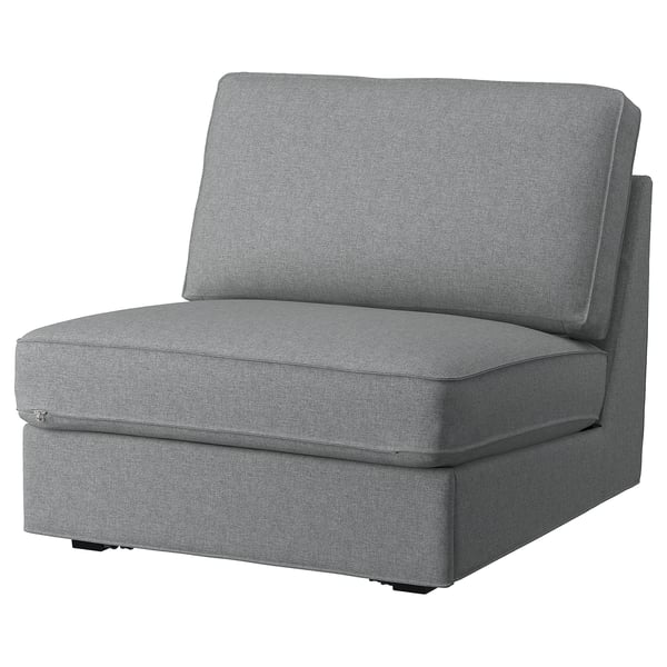 KIVIK 1-seat sofa-bed, Tibbleby beige/grey, 197x90 cm