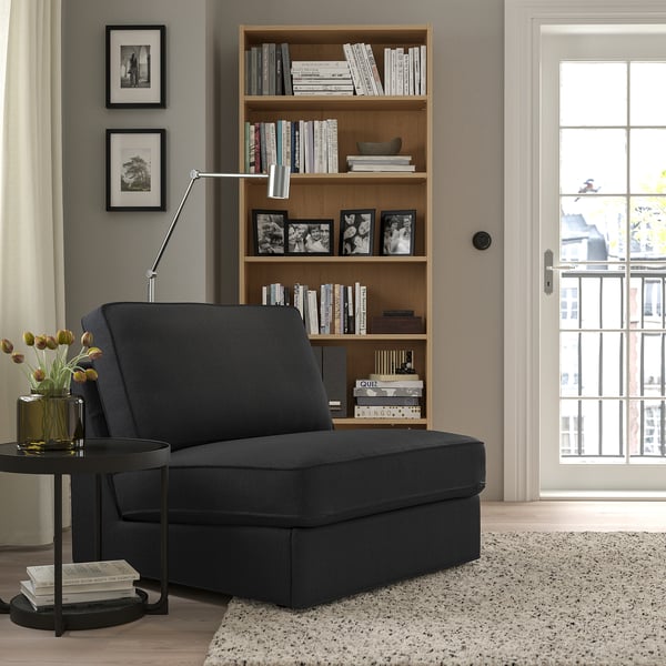 KIVIK 1-seat sofa-bed, Tresund anthracite, 197x90 cm