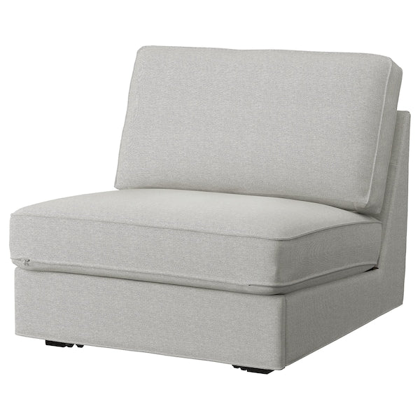 KIVIK - Cover for 1-seater sofa bed, Tallmyra white/black ,