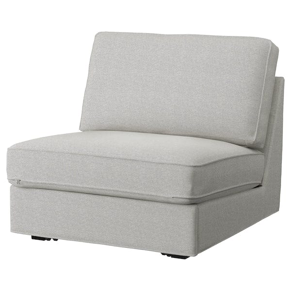 Ikea KIVIK - Cover for 1-seater sofa bed, Tallmyra white/black ,