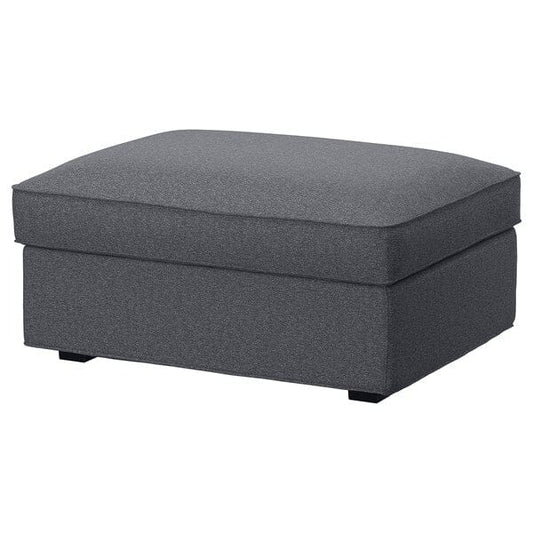 Ikea KIVIK - Footstool with storage, Gunnared smoke gray