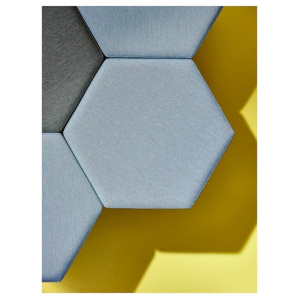 Ikea KJUGE - Pouf with storage, Knisa deep blue