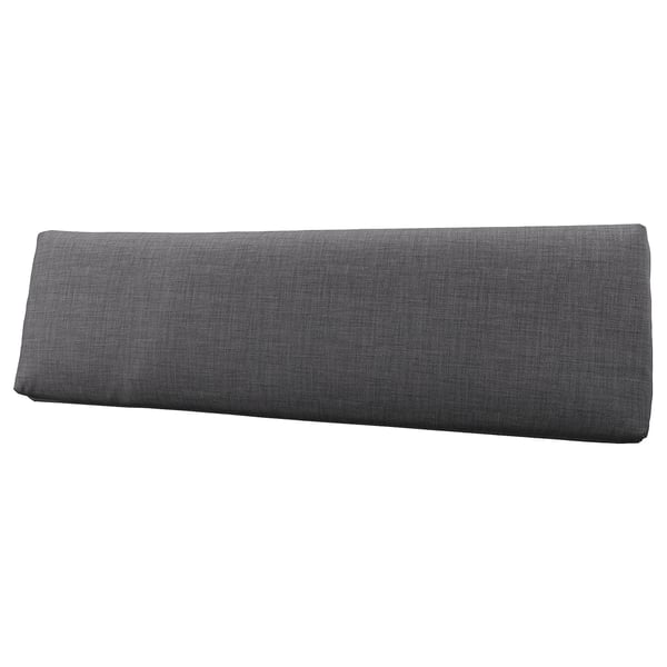 KLAGSHAMN back cushion, Skiftebo dark grey, 200x140 cm
