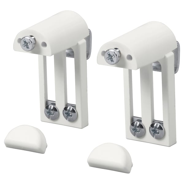 KLAMBY - Fixing accessories for roller blinds, white ,