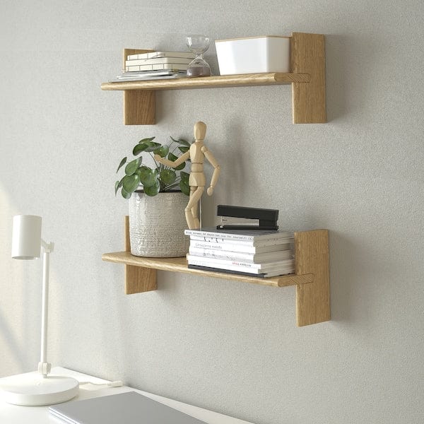 Ikea KLAVRESTRÖM - Wall shelf, oak,60x20 cm