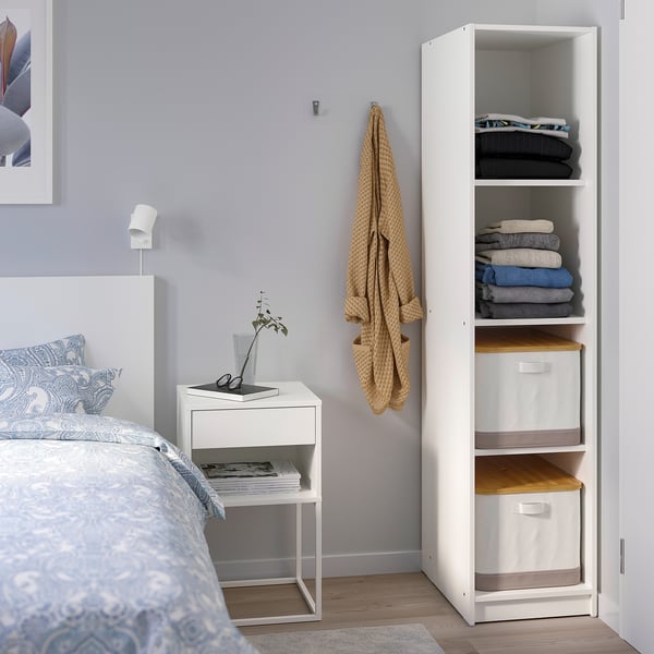 KLEPPSTAD Day wardrobe - white 39x176 cm