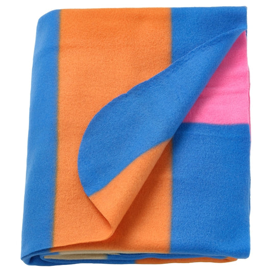 KLIBBKORSÖRT - Throw, multicolour, 120x160 cm