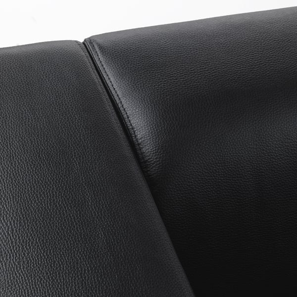 KLIPPAN 2-seat sofa, Bomstad black, 177x66x88 cm