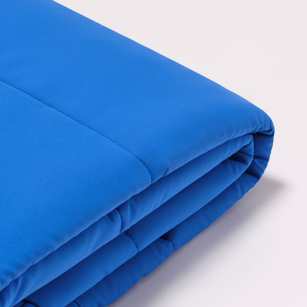 KLIPPAN - 2-seater sofa, Långban bright blue