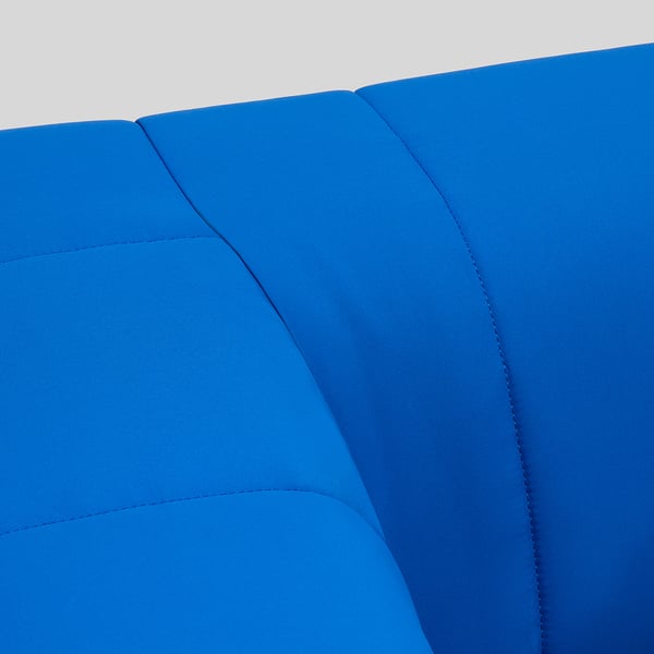 KLIPPAN - 2-seater sofa, Långban bright blue