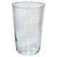 KLIPPLAX glass, clear glass, 40 cl