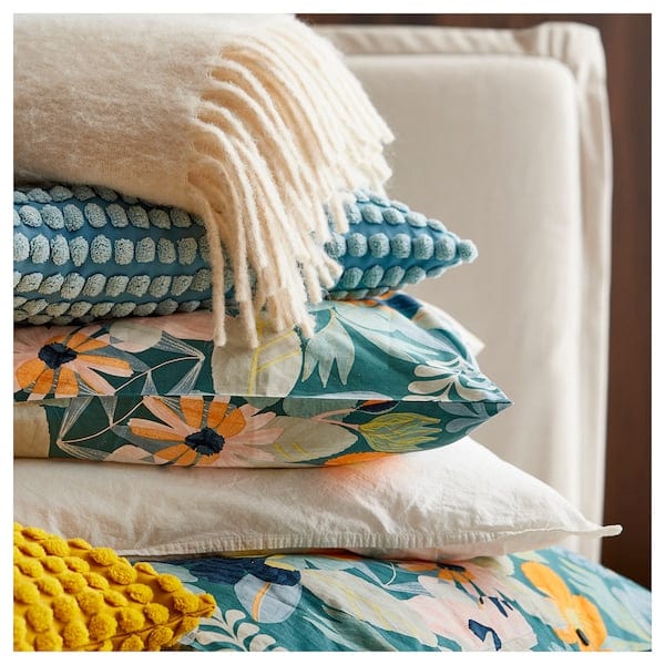 Ikea KLIPPOXEL - Throw, off-white, 130x170 cm